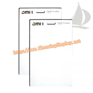 定制設(shè)計(jì)木質(zhì)白色木地板樣品展示手提板PY166