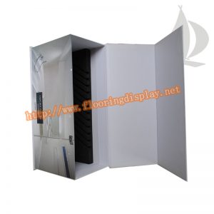 廠(chǎng)家直銷(xiāo)貼印刷帖紙型木地板樣品展示盒子PY231(2